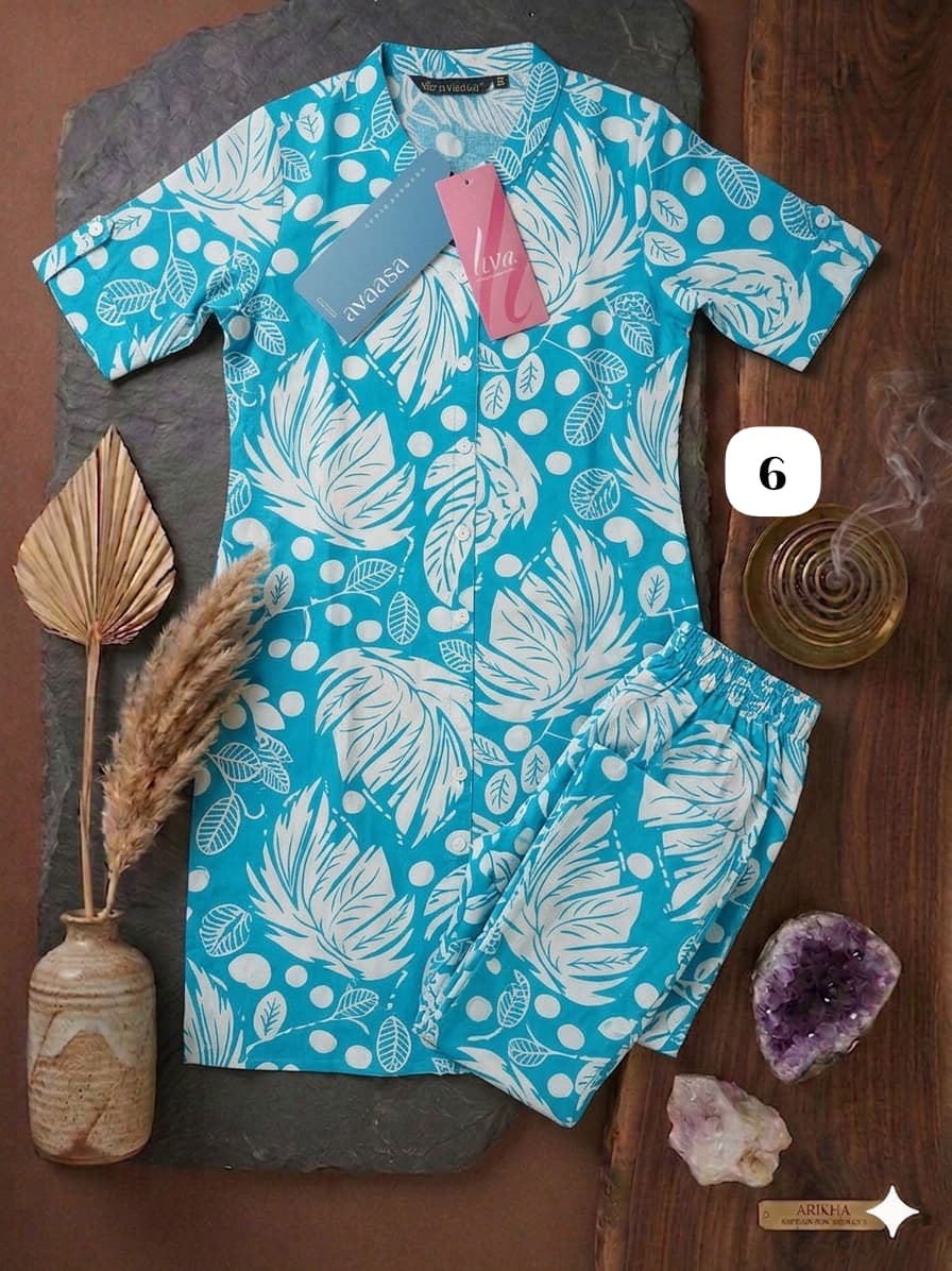 Avaasa Brand Kurti Co Ord Set