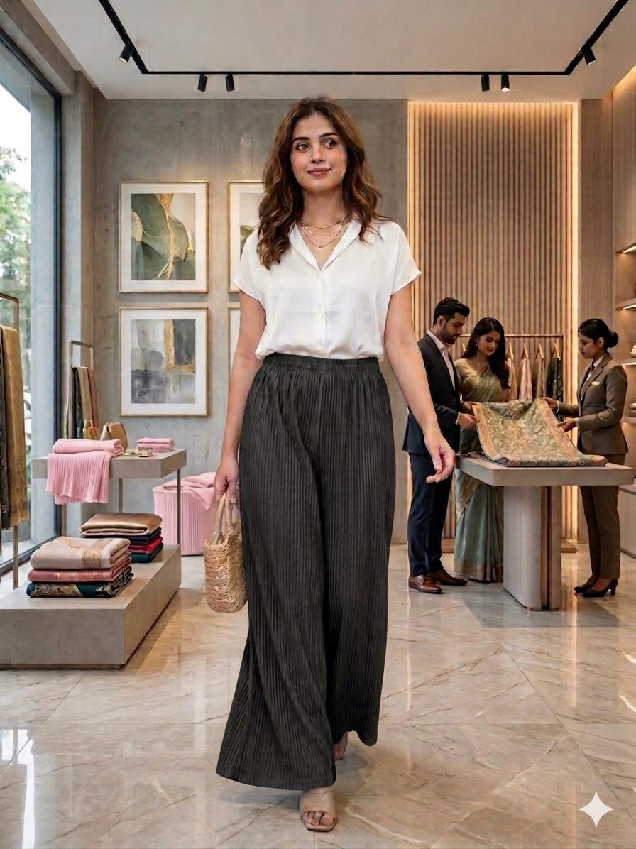 Korean Crush Women's Palazzo Pants