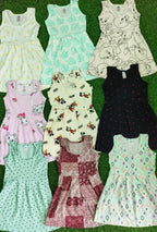 Girls' Sleeveless Frocks | Combo No. 1