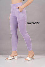Jeggings with Double Side Pockets