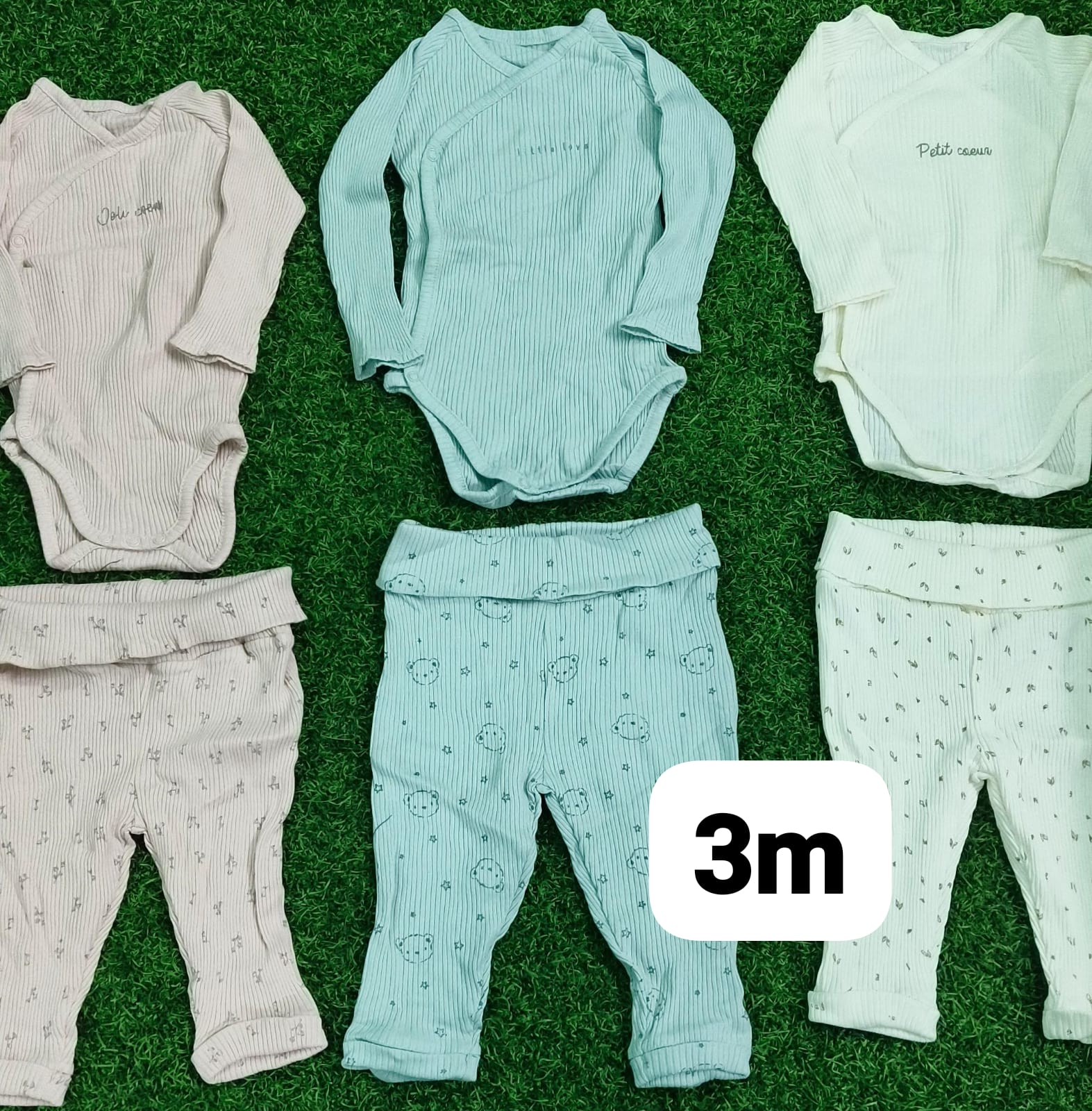 Organic Cotton Baby Romper Set