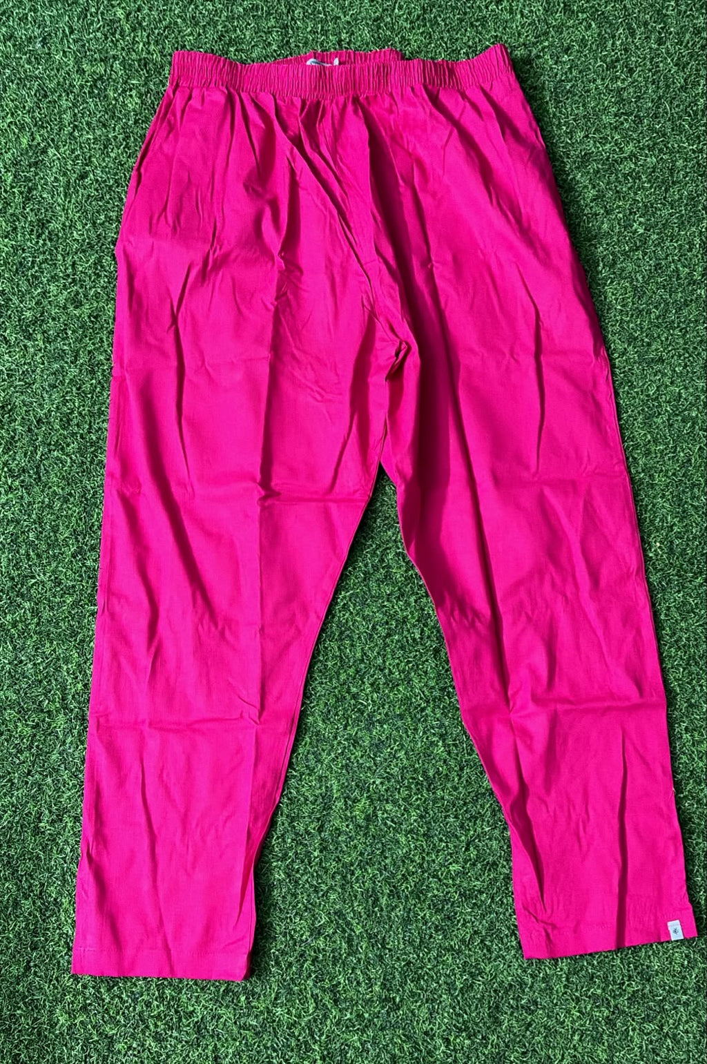 Women's cotton straight pant