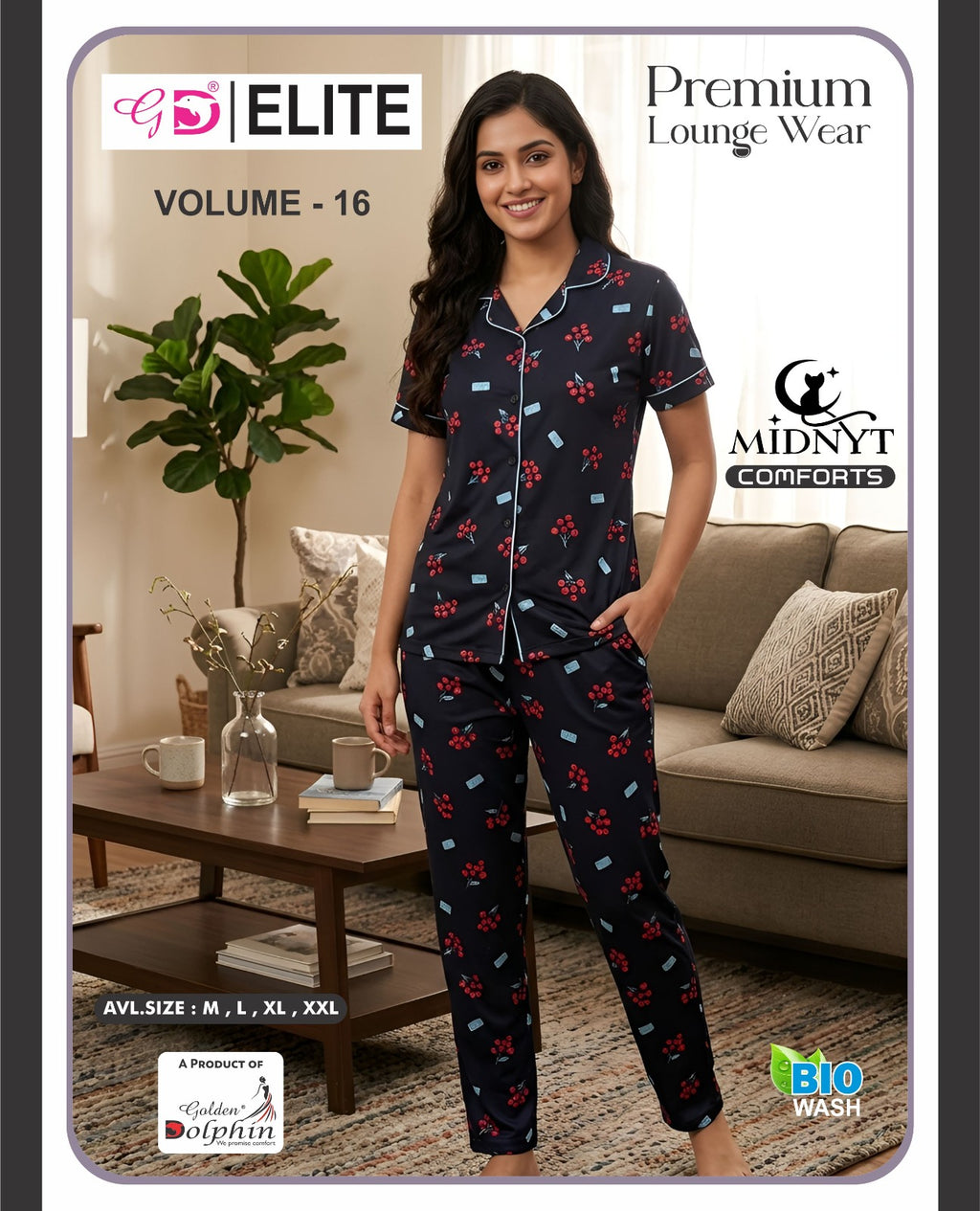 Womens' Front Open Night Suit | FO