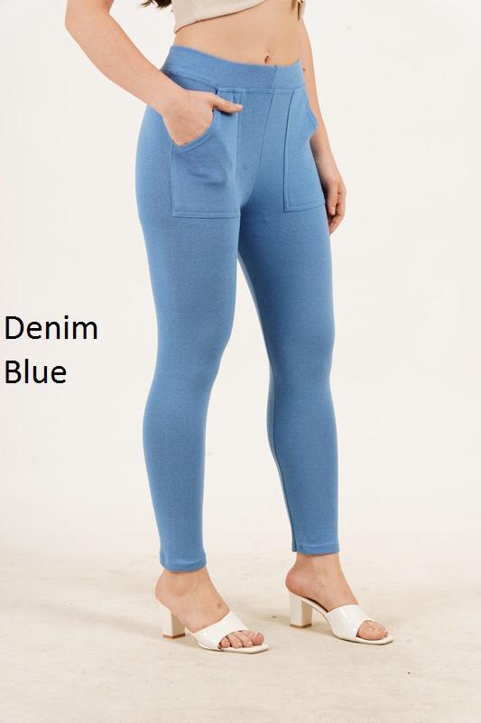 Jeggings with Double Side Pockets