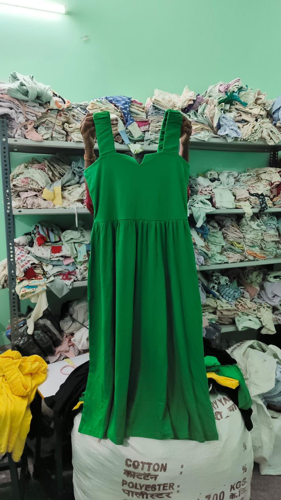 Women's Sleeveless Maxi with Broad Strap