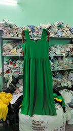 Women's Sleeveless Maxi with Broad Strap