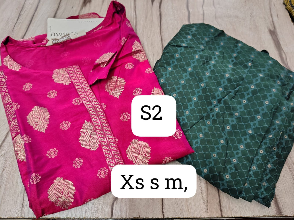 Avaasa Brand Kurti Set | Wholesale