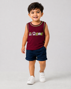 Boy's Sleeveless T-Shirt Combo no 35 (Pack of 5 pieces)