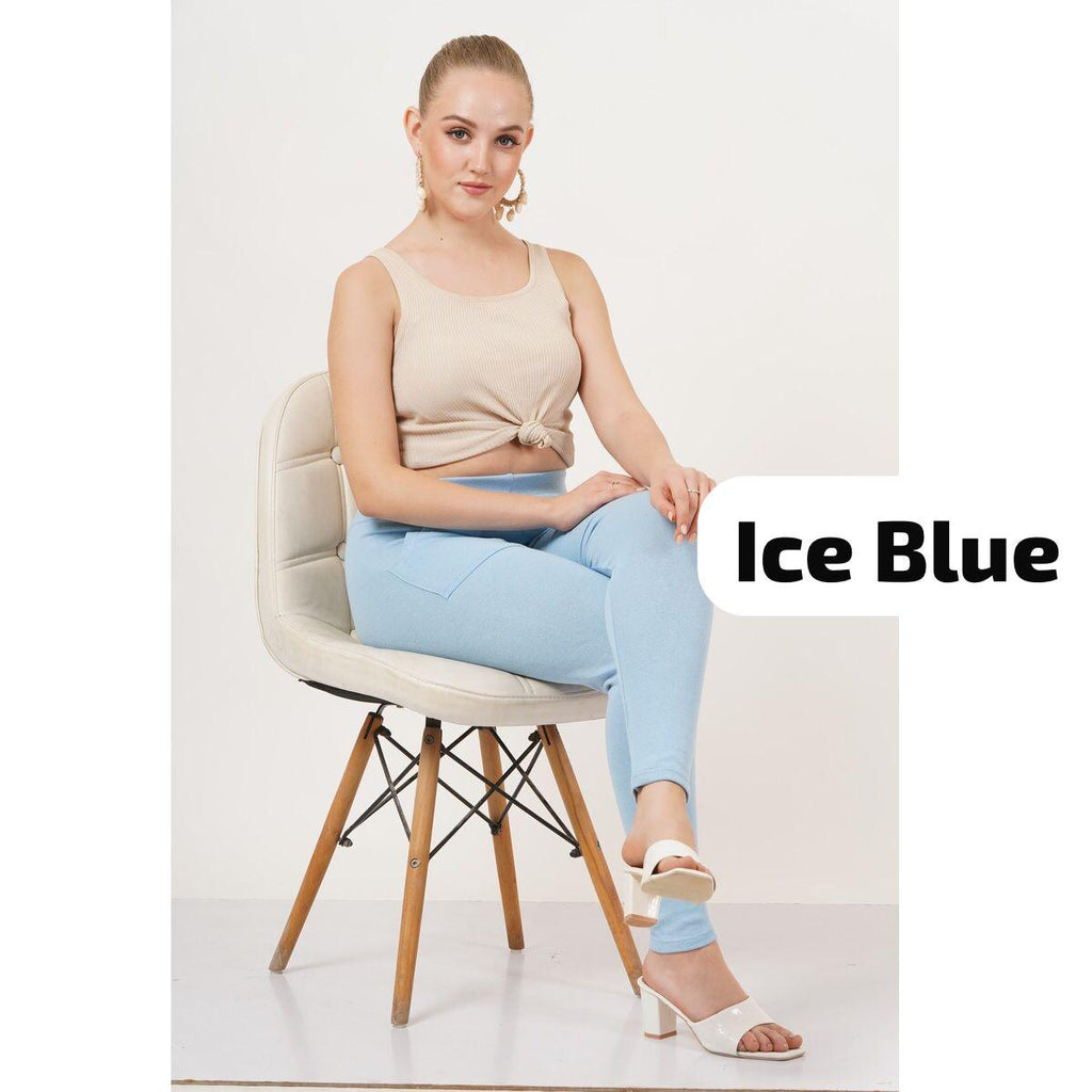 Jeggings with Double Side Pockets