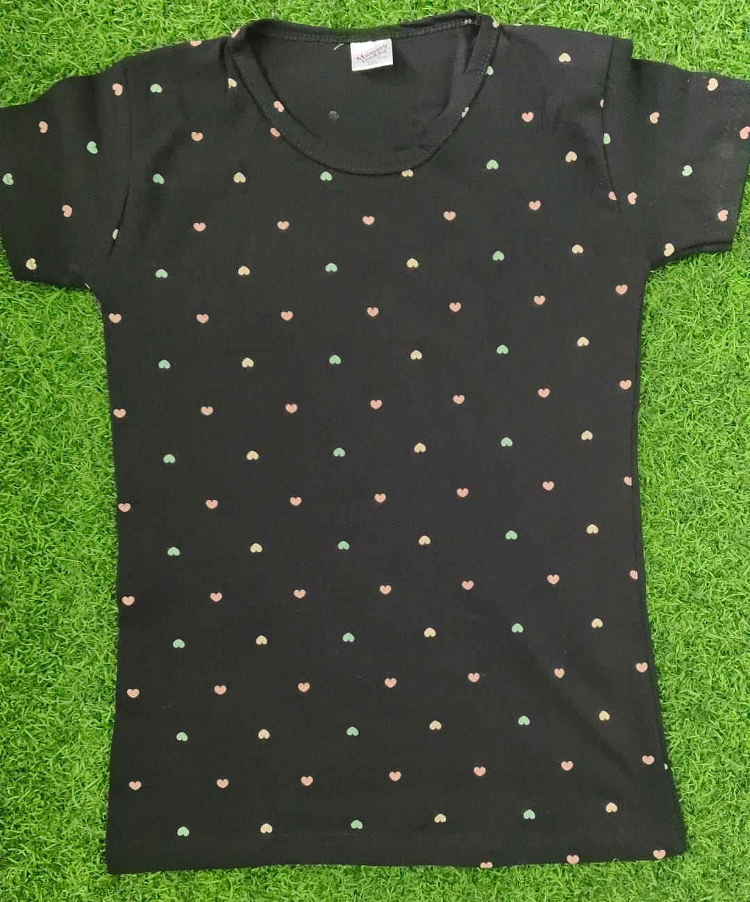 Girls' Round Neck AOP Tshirt | Combo No 15