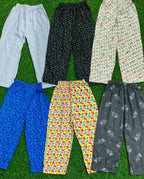 Girls' AOP Full Length Pants | Combo No 10