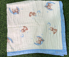 Baby crinkled 6layer muslin blanket