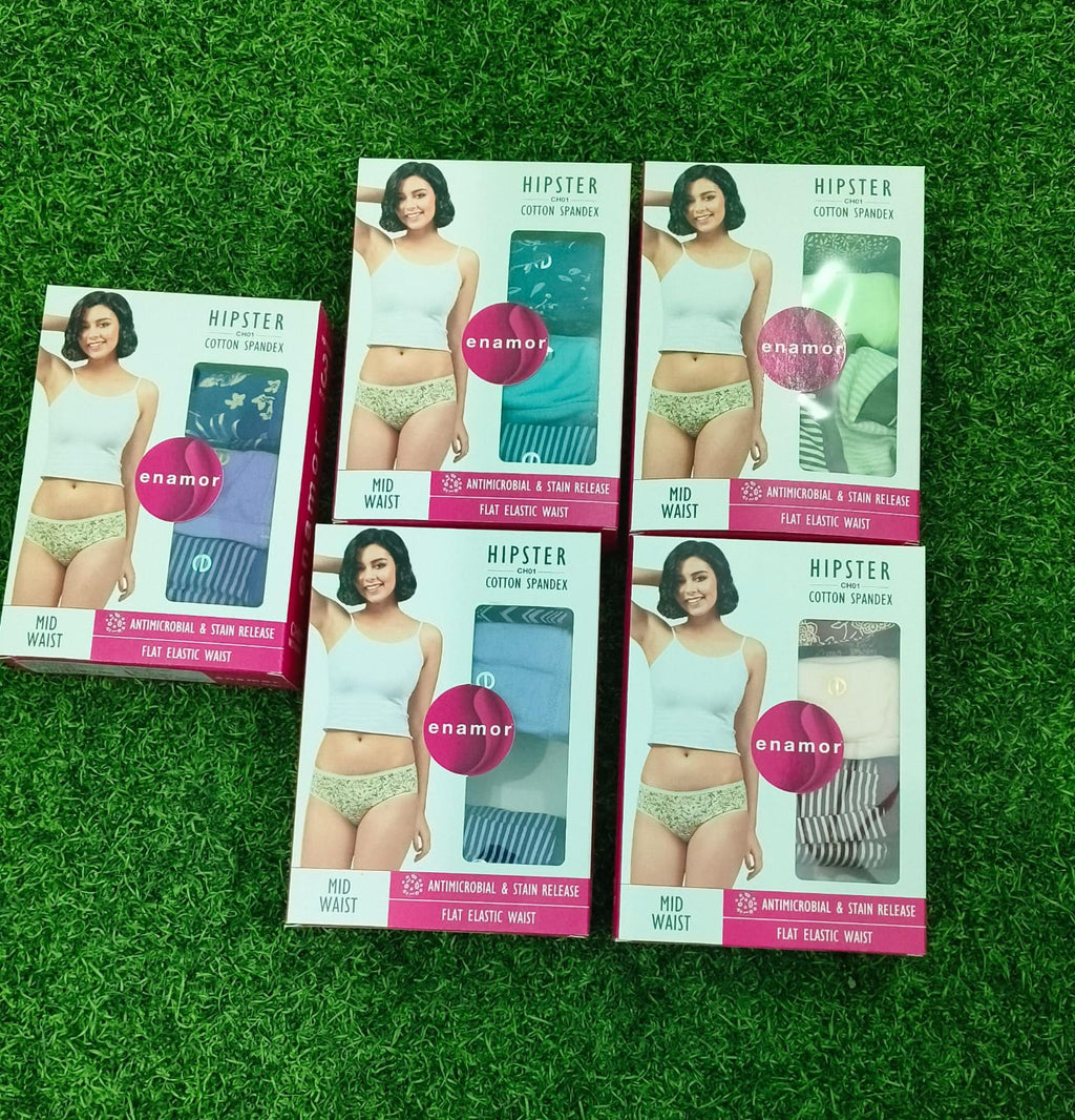 Enamour Brand Midwaist Women's Brief