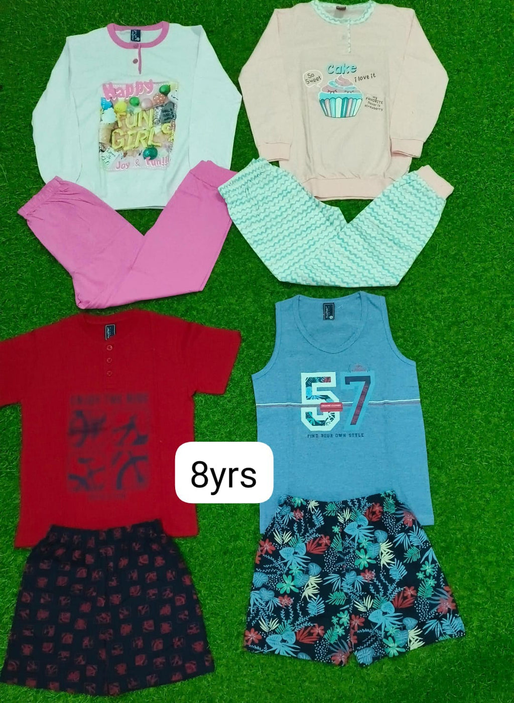 Kids Pants & Shorts Set
