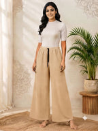 Scrumble fabric plazoo free size upto xxl with rope