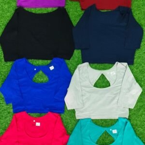 Alternative view of Branded readymade stretchable fabric blouse