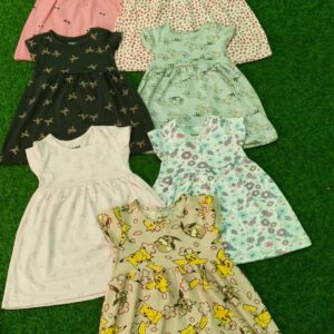 Alternative view of Max branded Girls frock pack of 5 pcs combo 9
