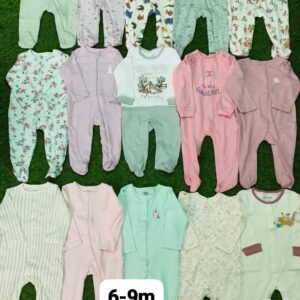 Baby branded jumpsuit soft and comfortable