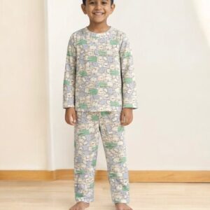 Lil Nest branded full sleeve unisex print cord set pack of 3 pcs assorted as of picture