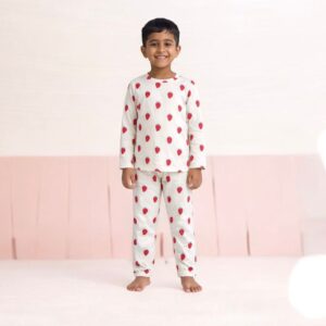 Alternative view of Lil Nest branded full sleeve unisex print cord set pack of 3 pcs assorted as of picture