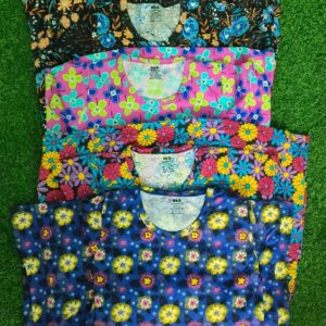 Alternative view of Premium quality daily wear frocks pack of 3pcs