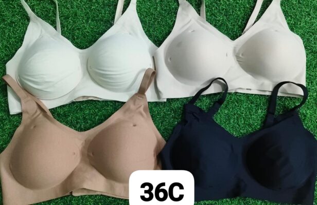 Seamless lightly padded bra soft quality